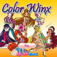 Раскраски Winx